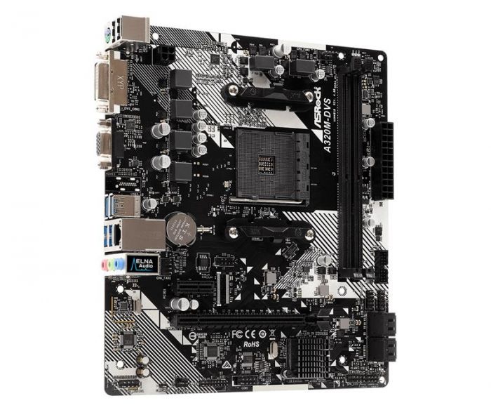 Материнська плата ASRock A320M-DVS R4.0 Socket AM4