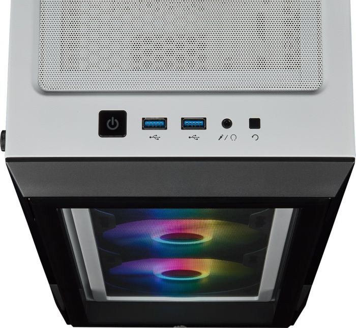 Корпус Corsair 220T RGB White (CC-9011191-WW) без БЖ