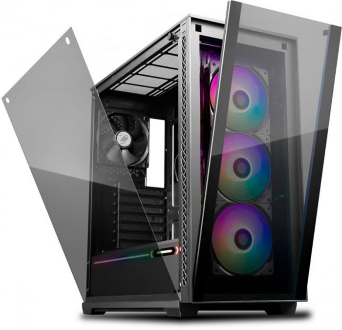 Корпус DeepCool Matrexx 70 ADD-RGB 3F Black (DP-ATX-MATREXX70-BKG0P-3F) без БЖ
