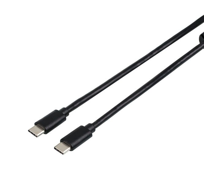 Кабель Atcom (12113) Type-C/Type-C, 0.8м, черный