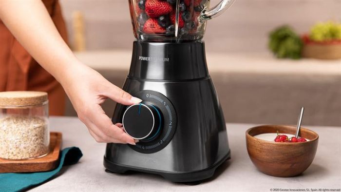 Блендер Cecotec Power Titanium 1500 PerfectMix Black CCTC-04141 (8435484041414)