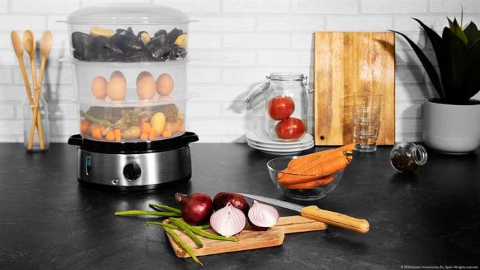 Пароварка Cecotec Vapovita 3000 Inox CCTC-04109 (8435484041096)