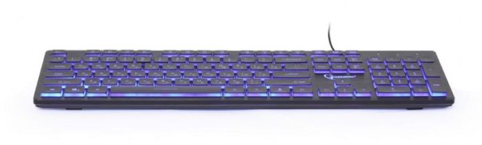 Клавіатура Gembird KB-UML3-01-UA Ukr Black USB