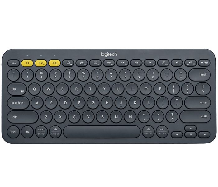 Клавіатура бездротова Logitech K380 Multi-Device Bluetooth Black (920-007582)