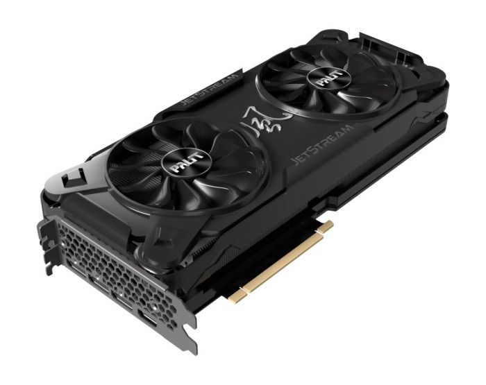 Відеокарта GF RTX 3070 8GB GDDR6 JetStream OC V1 Palit (NE63070T19P2-1040J) (LHR)