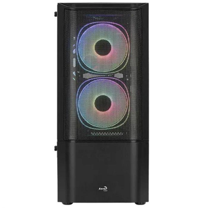 Корпус AeroCool Quantum Mesh (Quantum Mesh-G-BK-v2) Black без БЖ