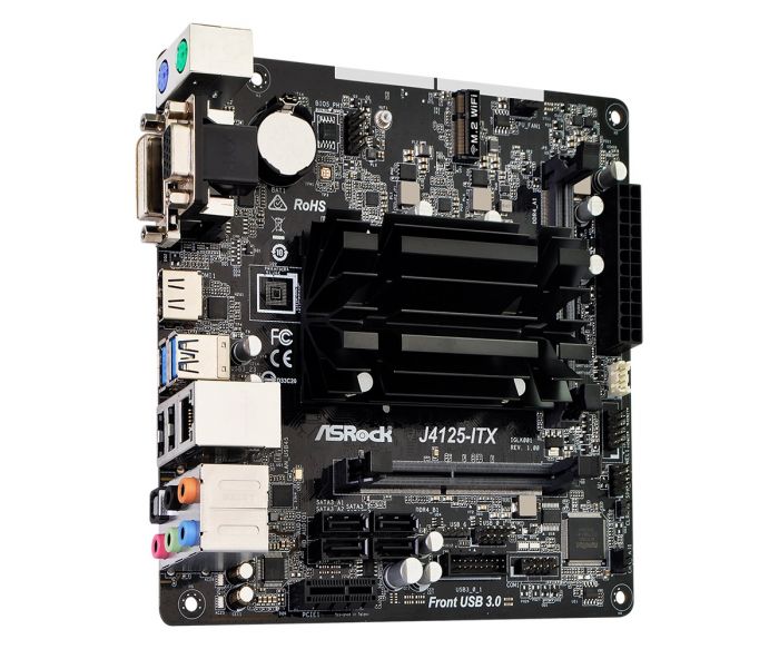 Материнська плата ASRock J4125-ITX Mini ITX