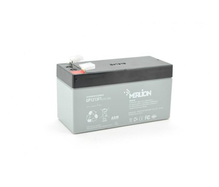 Акумуляторна батарея Merlion 12V 1.3AH (GP1213F1/06005) AGM