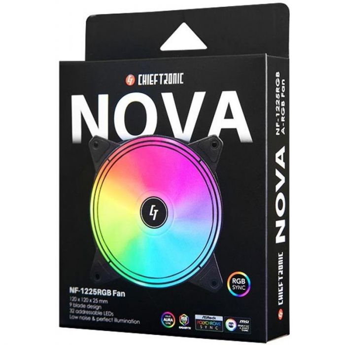 Вентилятор Chieftec Nova NF-1225RGB