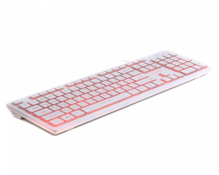 Клавіатура Gembird KB-UML3-01-W-UA Ukr White USB