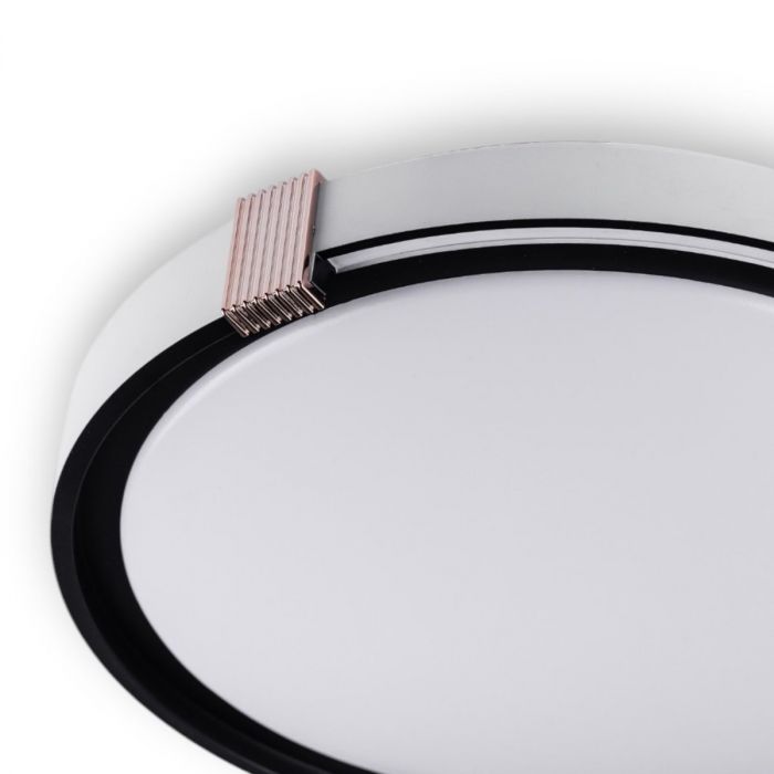 COLISEUM матовий 60W 395*60мм 3000К-6500К з ДК білий з чорним
