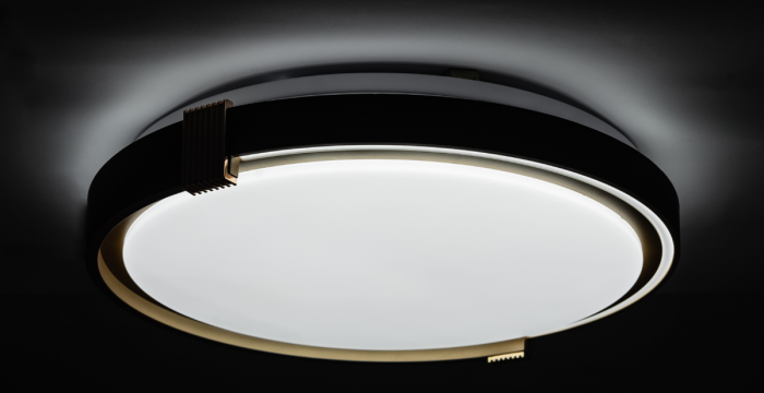 COLISEUM матовий 60W 395*60мм 3000К-6500К з ДК чорне золото