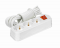 Подовжувач з 3 гніздами з заземленням і вимикачем Profitec 3м