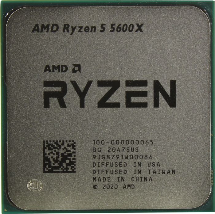 Процесор AMD Ryzen 5 5600X (3.7GHz 32MB 65W AM4) Tray (100-000000065)