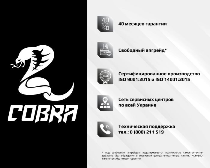 Персональний комп`ютер COBRA Advanced (A35X.8.H1S4.55.1228)