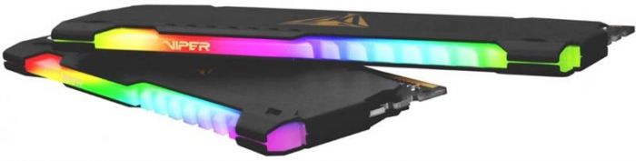 Модуль пам`яті DDR4 2x32GB/3600 Patriot Viper Steel RGB Black (PVSR464G360C0K)