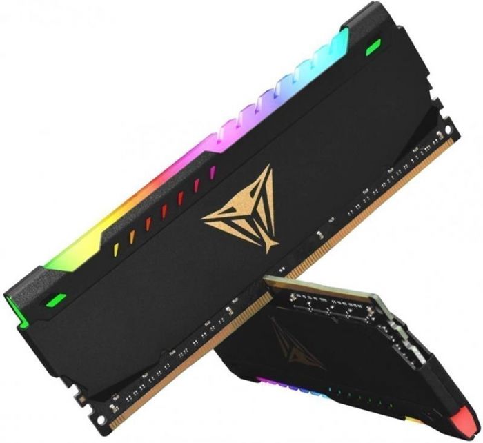 Модуль пам`яті DDR4 2x8GB/3200 Patriot Viper Steel RGB Black (PVSR416G320C8K)