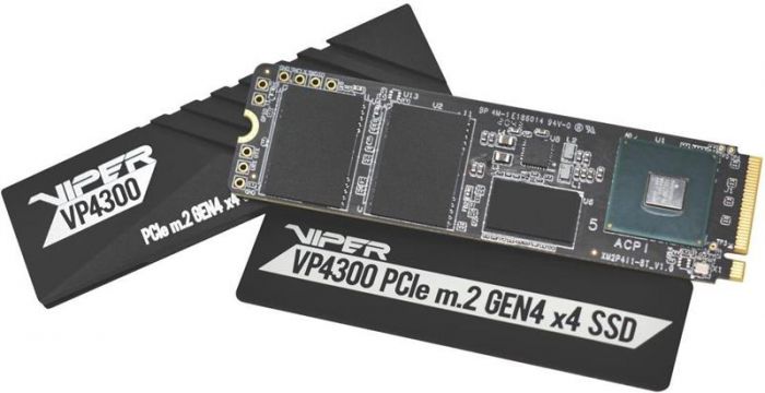 Накопичувач SSD 1TB Patriot VP4300 M.2 2280 PCIe 4.0 x4 3D TLC (VP4300-2TBM28H)