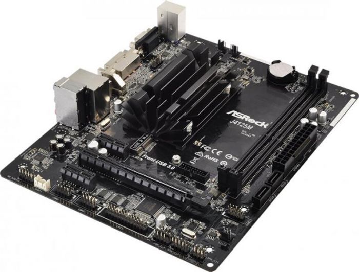 Материнська плата ASRock J4125M Micro ATX