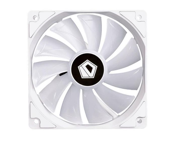 Вентилятор ID-Cooling XF-12025-RGB-TRIO-SNOW, 120x120x25мм, 4-pin PWM, білий