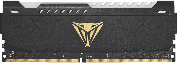 Модуль пам`яті DDR4 16GB/3200 Patriot Viper Steel RGB Black (PVSR416G320C8)