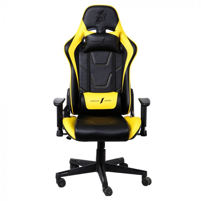 Крісло для геймерів 1stPlayer FK2 Black-Yellow