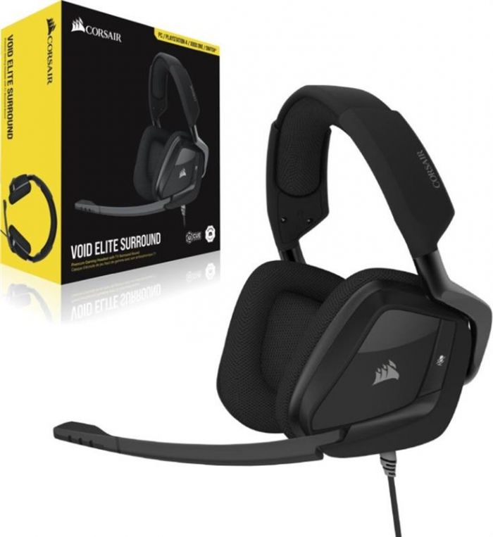 Гарнiтура Corsair Gaming Void Elite Surround Carbon (CA-9011205-EU)