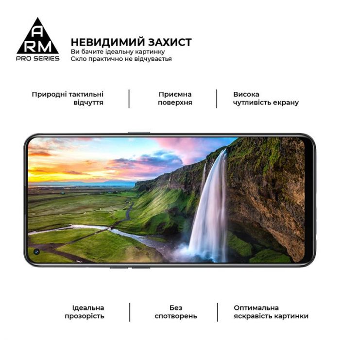 Захисне скло Armorstandart Pro для Oppo Reno5 Lite Black, 0.33mm (ARM58787)