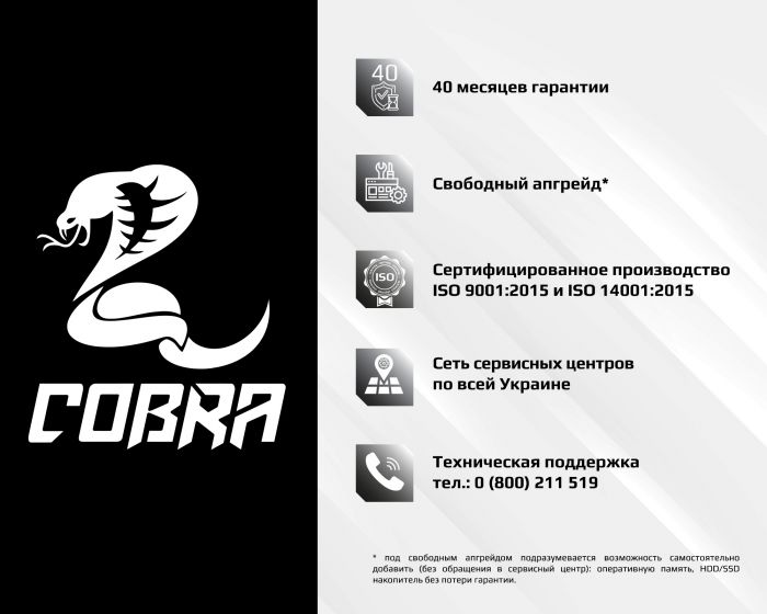 Персональний комп`ютер COBRA Advanced (A12.8.H2S4.13.1524)