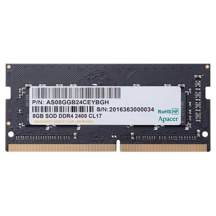 Модуль пам`ятi SO-DIMM 8GB/3200 1.2V DDR4 Apacer (AS08GGB32CSYBGH)