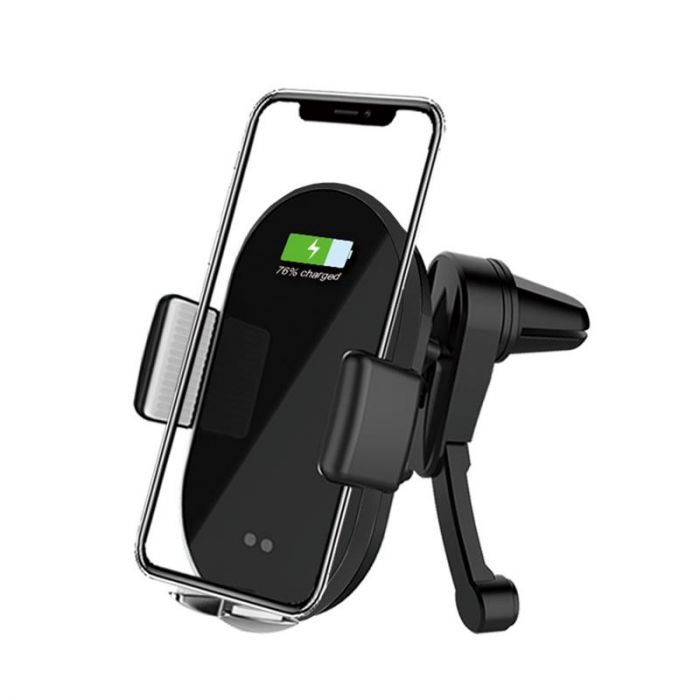 Тримач автомобільний+бездротовий ЗП ColorWay AutoSense Car Wireless Charger 10W Black (CW-CHAW026Q-BK)