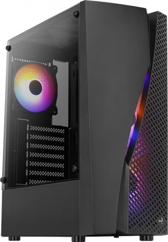 Корпус AeroCool Wave (Wave-G-BK-v2) Black без БЖ