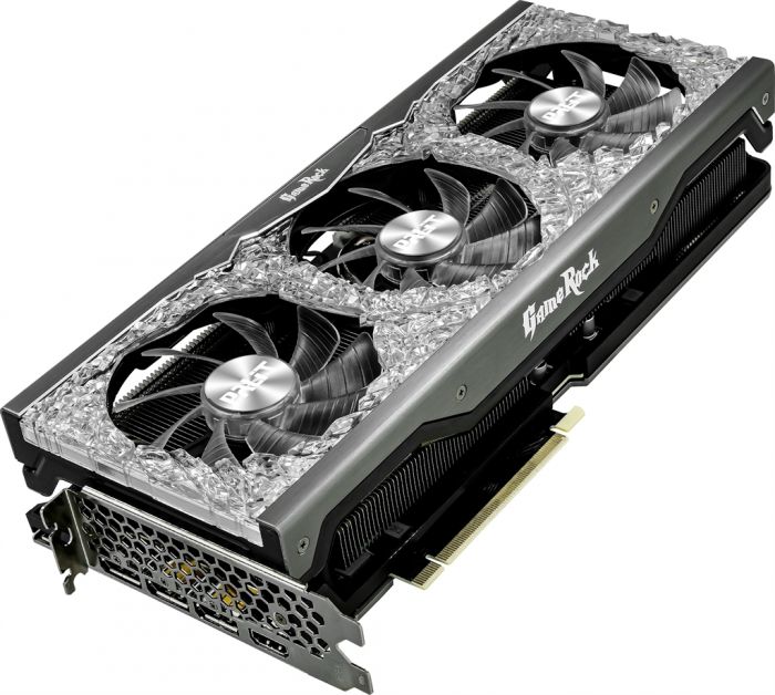 Відеокарта GF RTX 3070 Ti 8GB GDDR6X GameRock OC Palit (NED307TT19P2-1047G)