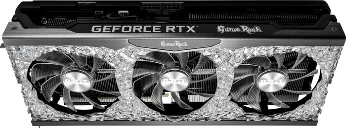 Відеокарта GF RTX 3070 Ti 8GB GDDR6X GameRock OC Palit (NED307TT19P2-1047G)