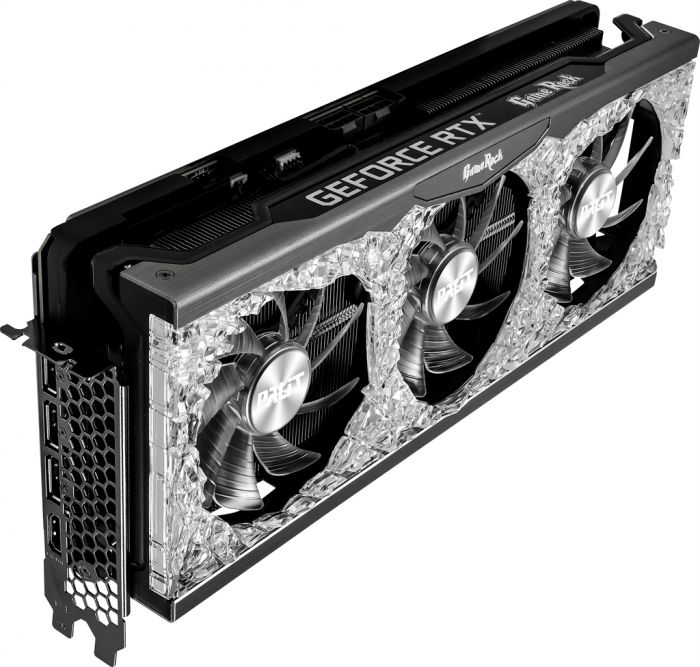 Відеокарта GF RTX 3070 Ti 8GB GDDR6X GameRock OC Palit (NED307TT19P2-1047G)