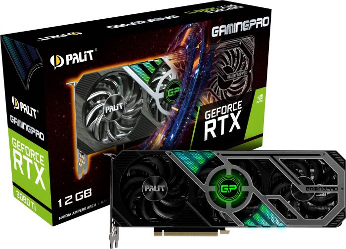 Відеокарта GF RTX 3080 Ti 12GB GDDR6X GamingPro Palit (NED308T019KB-132AA)