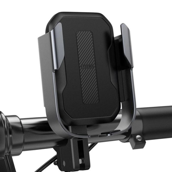 Тримач для смартфона Baseus Armor Motorcycle Holder Black (SUKJA-01)