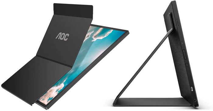 Монiтор AOC 15.6" 16T2 IPS Black TouchScreen