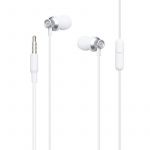 Гарнітура XO EP15 In-ear Metal White (6920680866175)