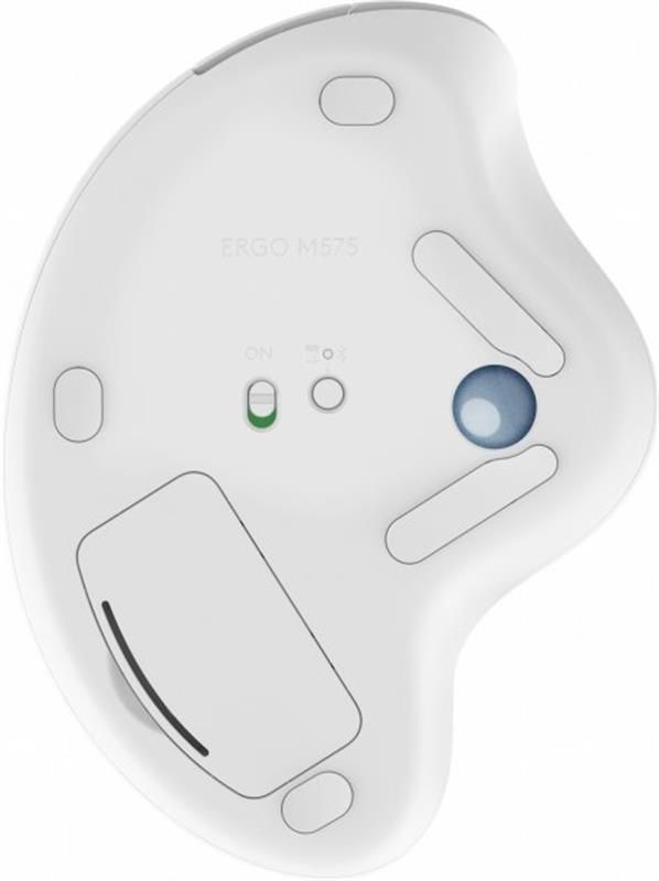 Мишка Bluetooth Logitech Ergo M575 White (910-005870)