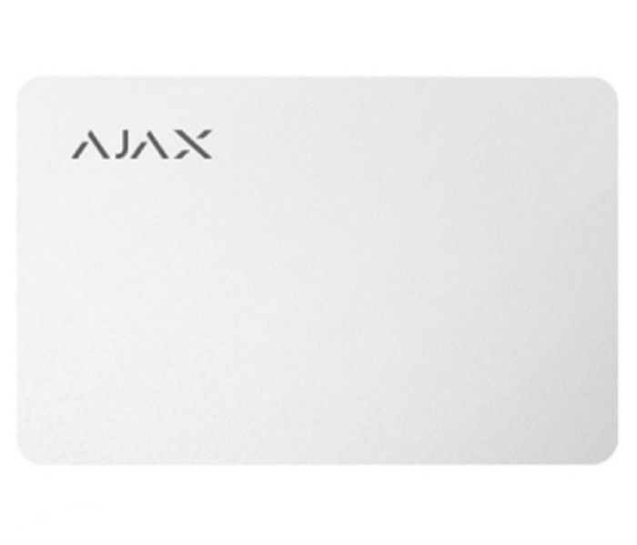 Безконтактна картка Ajax Pass white (10шт) (23500.89.WH)