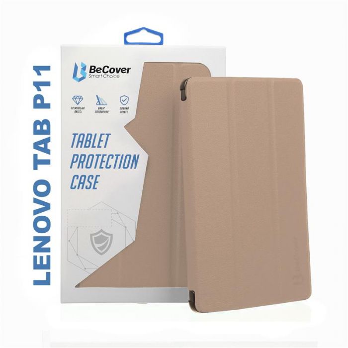 Чохол-книжка BeCover Smart Case для Lenovo Tab P11/Tab P11 Plus Gold (706097)