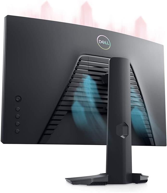 Монiтор DELL 23.6" S2422HG (210-AYTM) VA Black Curved