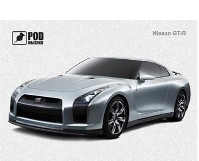 Килимок для миші Podmyshku Nissan GT-R