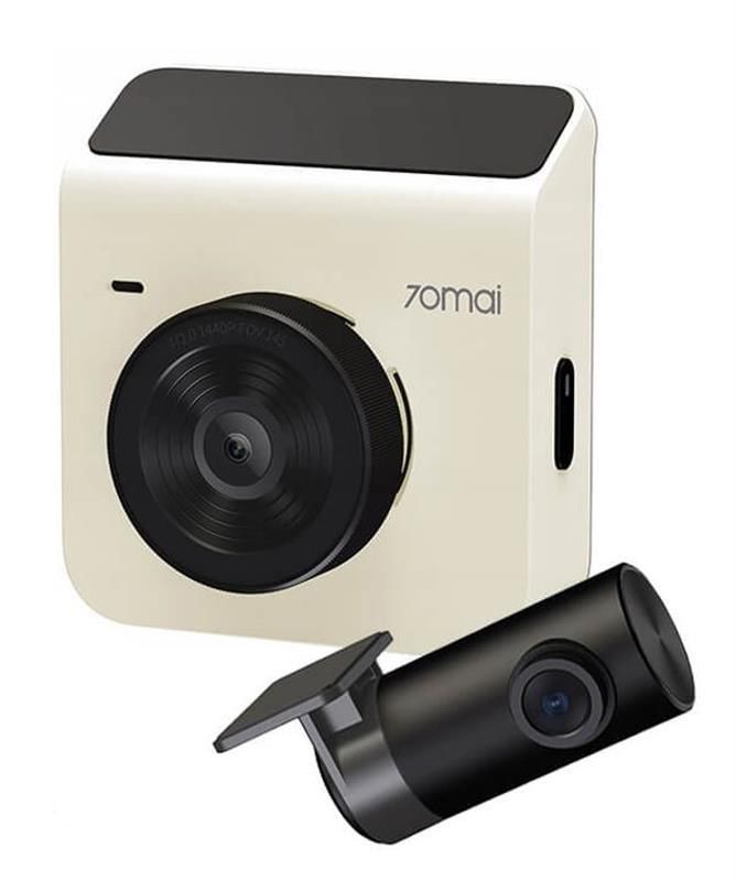 Відеореєстратор 70mai Dash Cam A400+Rear Cam RC09 Set (A400-1) White