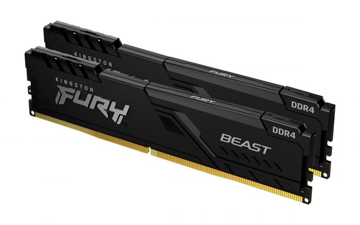 Модуль пам`ятi DDR4 2x8GB/3733 Kingston Fury Beast Black (KF437C19BBK2/16)