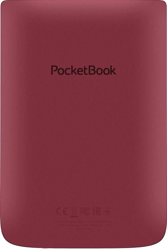 Електронна книга PocketBook 628 Ruby Red (PB628-R-CIS)