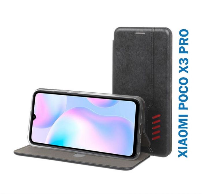 Чохол-книжка BeCover Exclusive New Style для Xiaomi Poco X3 Black (706434)