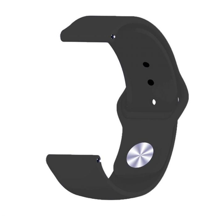Силіконовий ремінець BeCover для Huawei Watch GT 2 42mm Black (706236)