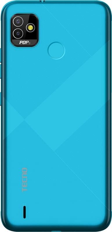 Смартфон Tecno Pop 5 (BD2p) 2/32GB Dual Sim Ice Blue (4895180768354)